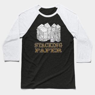 Stacking Paper Baseball T-Shirt